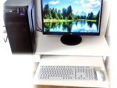 Set PC, AMD Ryzen 3, DDR 4(8GB), Monitor 24